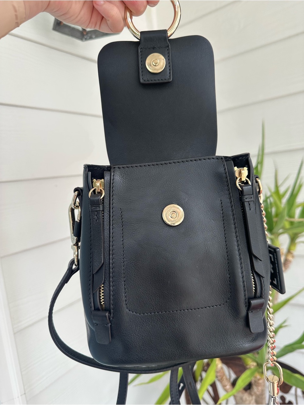 CHLOÉ Faye Mini Backpack - Picture 6 of 8
